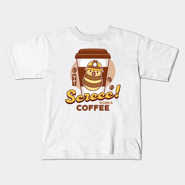 Great Serpent Of Ronka Coffee Kids T-Shirt by Lagelantee
